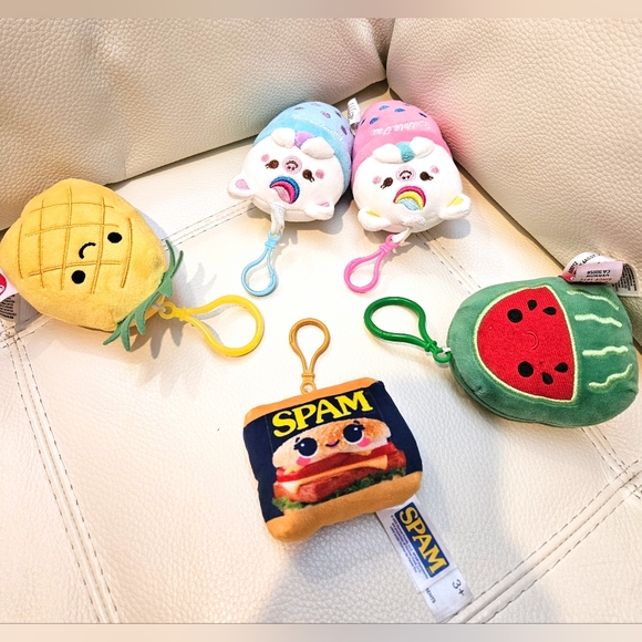 NWT Unique Rare Mini Plushies with Clips - Picture 2 of 6